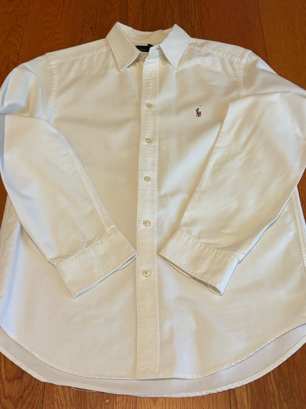 Ralph Lauren White Oxford Shirt - Picture 7 of 10